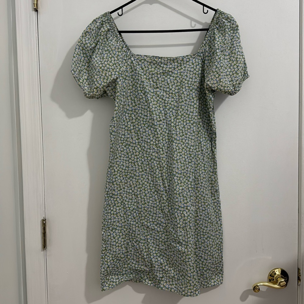 Floral print dress